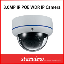 3.0MP Dome Vandal-Prova de Segurança CCTV Mini IP Camera